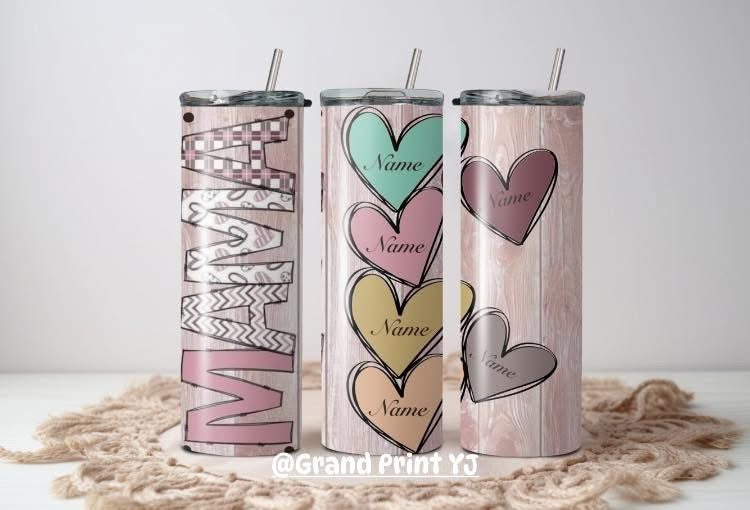 Mom Photo Tumbler– Custom Insulated Travel Cup- Water Bottle